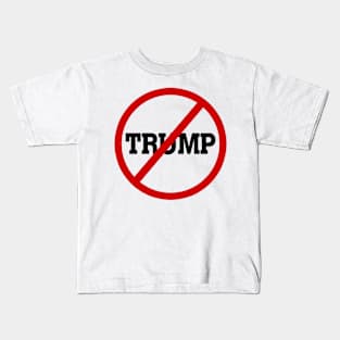 No Trump Impeach Trump Anti-Trump Democrat Protest Kids T-Shirt
